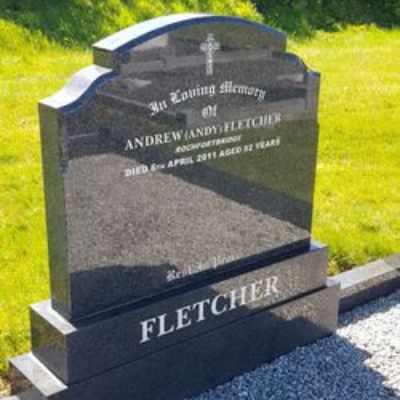 Andy Fetcher burial in Ireland